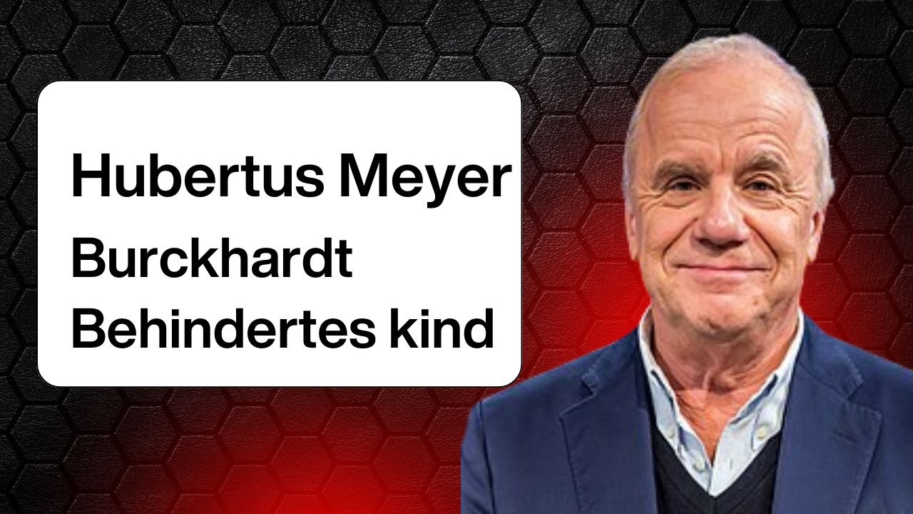 Hubertus Meyer-Burckhardt Behindertes kind